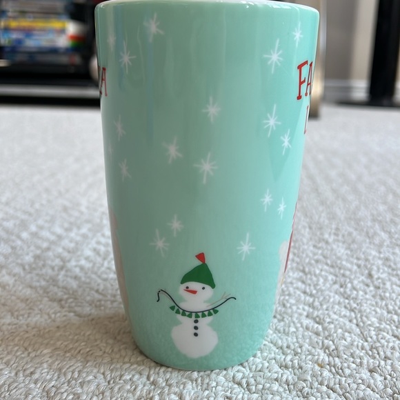 Festive Latte mug - microwave and dishwasher safe - Picture 2 of 6